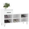 Elegant Shoe Cabinet White 102x36x60 cm | HipoMarket