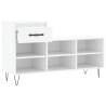 Elegant Shoe Cabinet White 102x36x60 cm | HipoMarket