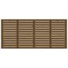 Elegant Honey Brown Wall Headboard - 186x3x91.5 cm