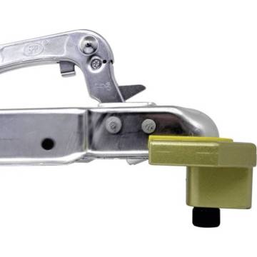 Carpoint Trailer Pole Lock Gold - Durable Theft Protection