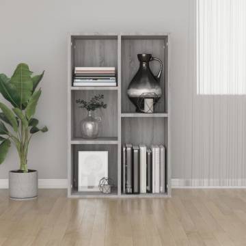 Book Cabinet/Sideboard Grey Sonoma - Stylish Storage Solution