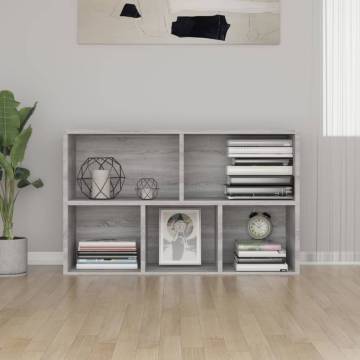 Book Cabinet/Sideboard Grey Sonoma - Stylish Storage Solution