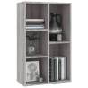 Book Cabinet/Sideboard Grey Sonoma - Stylish Storage Solution