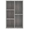 Book Cabinet/Sideboard Grey Sonoma - Stylish Storage Solution