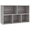 Book Cabinet/Sideboard Grey Sonoma - Stylish Storage Solution