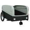 Sturdy Bike Trailer Black & Grey - 45 kg Capacity | Hipo Market