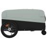 Sturdy Bike Trailer Black & Grey - 45 kg Capacity | Hipo Market