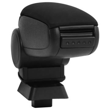 Car Armrest Black - Adjustable ABS Storage for Vehicles