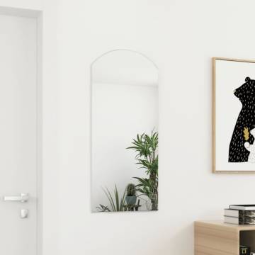 Stylish 90x45 cm Glass Mirror - Minimalistic Home Decor