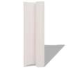 Double-Sided Garden Fence 90x500 cm White - Hipomarket UK