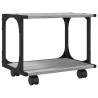 2-Tier Grey Sonoma Printer Stand - Organize Your Workspace