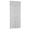 Fly Curtain Light Grey & White 90x220 cm - Insect Protection