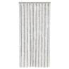 Fly Curtain Light Grey & White 90x220 cm - Insect Protection