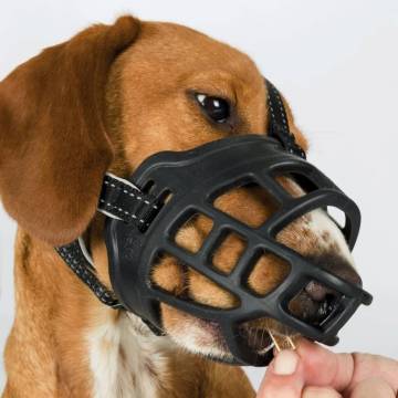 TRIXIE Dog Muzzle Flex Size M-L - Comfort & Safety