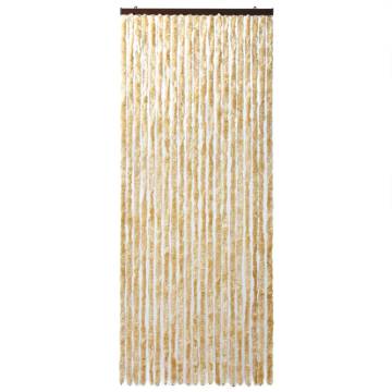 Fly Curtain Beige 100x200 cm Chenille - Insect Protection