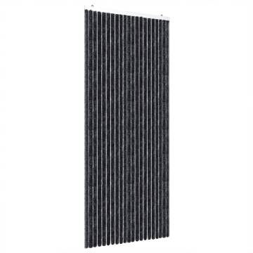 Fly Curtain Anthracite 100x230 cm Chenille - Insect Protection