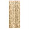 Fly Curtain Beige & Brown 100x200 cm - Keep Insects Out