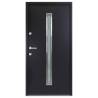 Front Door Anthracite 100x200 cm Aluminium | HipoMarket