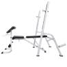 Adjustable Workout Bench & Weight Rack Set - 60.5kg