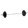 90 kg Cast Iron Barbell with Chrome Plated Steel Plates