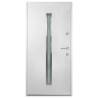 Elegant White Aluminium Front Door 100x200 cm - Hipomarket