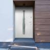 Front Door White 110x207.5 cm Aluminium Colour white Size 110 x 207.5 cm Quantity in Package 1 Model witn knob (right) 