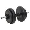 Barbell and Dumbbell Plate Set - 120 kg for Versatile Workouts