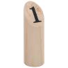 Number Kubb Game Set Wood - Fun Outdoor Game for All Ages