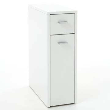 FMD Drawer Cabinet - 2 Drawers, White - 20x45x61 cm