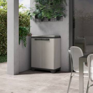 Keter Recycling Cabinet - Planet Grey and Black | Hipomarket