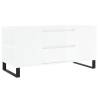 High Gloss White Coffee Table - Stylish & Elegant Design