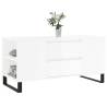 High Gloss White Coffee Table - Stylish & Elegant Design