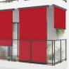 Red Balcony Side Awning 165x250 cm | Privacy & Protection