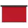 Red Balcony Side Awning 165x250 cm | Privacy & Protection