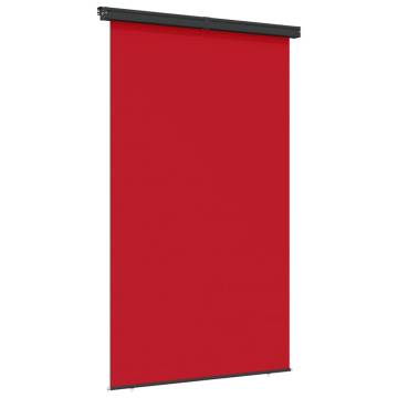 Red Balcony Side Awning 165x250 cm | Privacy & Protection