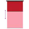 Red Balcony Side Awning 165x250 cm | Privacy & Protection