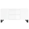 High Gloss White Coffee Table - Stylish & Elegant Design