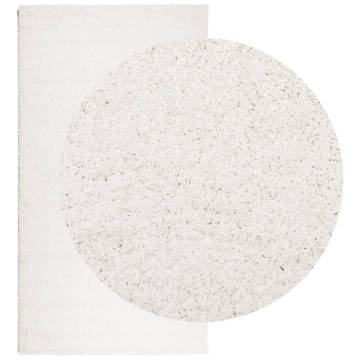 Shaggy Rug High Pile Modern Cream 60x110 cm - Hipomarket