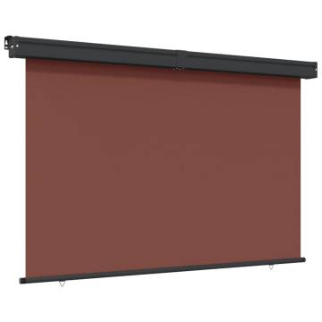 Buy Balcony Side Awning 175x250 cm Brown - Privacy & Style