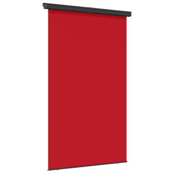 Red Balcony Side Awning 175x250 cm - Stylish & Protective