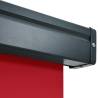 Red Balcony Side Awning 175x250 cm - Stylish & Protective