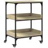 Kitchen Trolley Sonoma Oak - Stylish Storage Solution