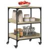 Kitchen Trolley Sonoma Oak - Stylish Storage Solution