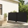 Retractable Side Awning Black 120x1200 cm Colour black Size 120 x 1200 cm Quantity in Package 1 