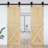 NARVIK 70x210 cm Solid Pine Wood Door - Durable & Stylish