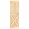 NARVIK 70x210 cm Solid Pine Wood Door - Durable & Stylish