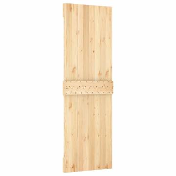 NARVIK 70x210 cm Solid Pine Wood Door - Durable & Stylish