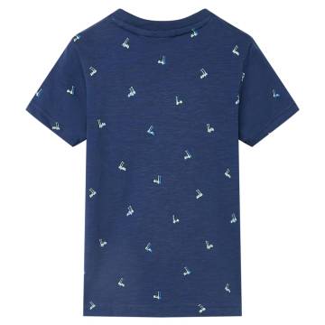 Kids' Dark Blue T-shirt 116 - Comfortable & Stylish