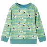 Kids' Sweatshirt Light Green Melange 104 Size 104 (3-4y) 