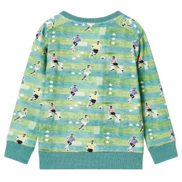 Kids' Light Green Melange Sweatshirt | Age 3-4 | Hipomarket